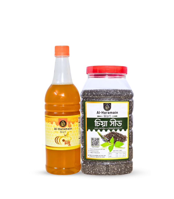 Untitled-design_20241127_232926_0000 Black Chia Seeds Honey Juice Combo (Black Chia Seeds+Lichu Honey)