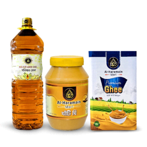 ghee-with-oil-combo-hlaf Monthly Family Pack (Full) → 5 লিটার তেল + 1 কেজি ঘি