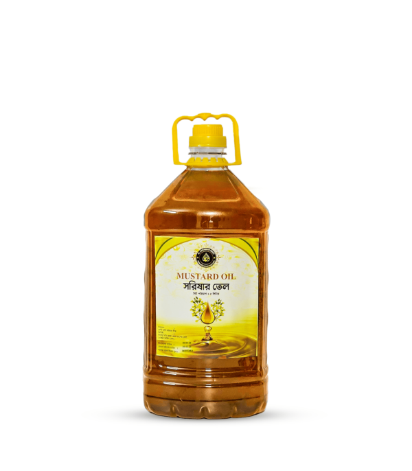 mustrad-oil-5-ltr-wht-bg-1 Local Maghi Sarisha Oil / কাঠের ঘানির ভার্জিন গ্রেড সরিষার তেল